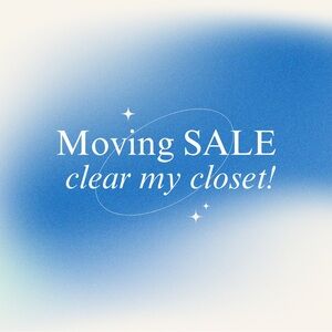 ✨MOVING SALE!✨